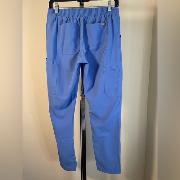 Figs Men's Cairo Blue Cargo Jogger Scrub Pants Small - Picture 3 of 4